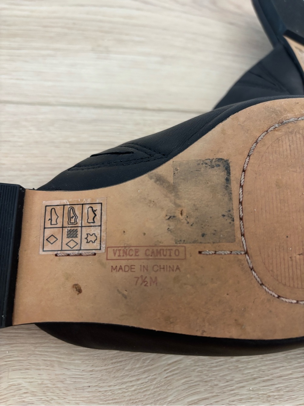 Vince Camuto Leather Mules - Picture 5 of 5